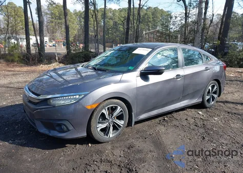 2017 Honda Civic Touring из США, поврежденный, VIN 2HGFC1F96HH633818